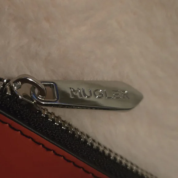 Mugler Red and Purple Card Holder - Picture 2 of 3